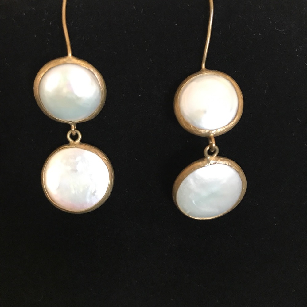 Mother of Pearl drop earrings